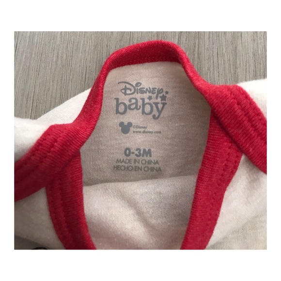 MICKEY MOUSE DISNEY BABY 3 PIECE OUTFIT SIZE 0-3 MONTHS - Picture 5 of 5